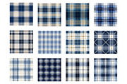 Blue Tartan Patterns, a Texture Illustration by Designworld (Thumbnail 5 of 6)