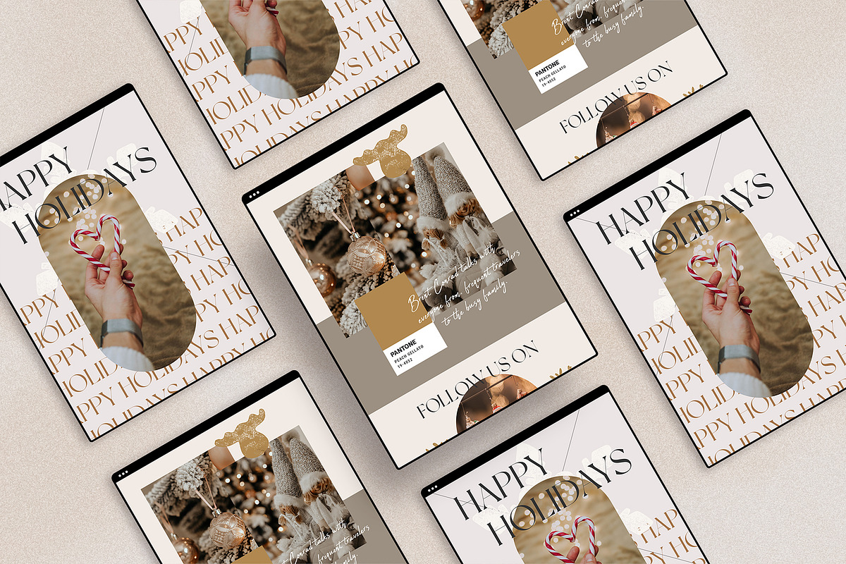 Christmas Newsletter Templates Pack, an Email Template by SilverStag Type Foundry (Photo 8 of 17)