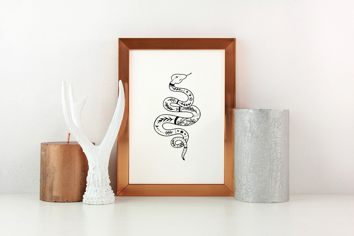 Magic outline logo. Astrology, a Graphic by Kate Macate (Photo 5 of 22)