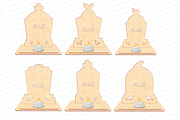 LED illuminated Halloween statuettes, a Pattern Graphic by MegaPrezencik (Thumbnail 3 of 5)
