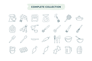 Baking Tools & Ingredients Icons, an Icon by Caroline Mackay (Thumbnail 5 of 9)