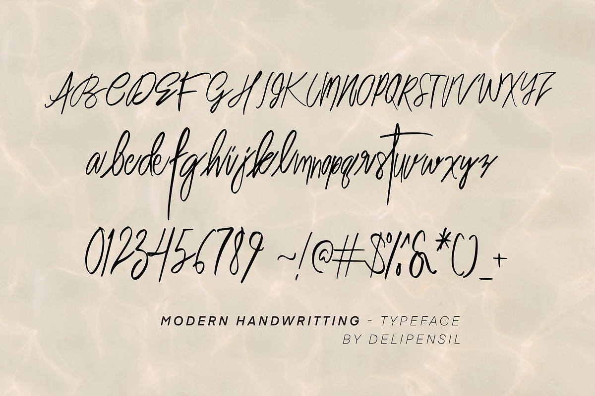 Ballove - Modern Handwritting Love, a Script Font by delipensil (Photo 7 of 9)