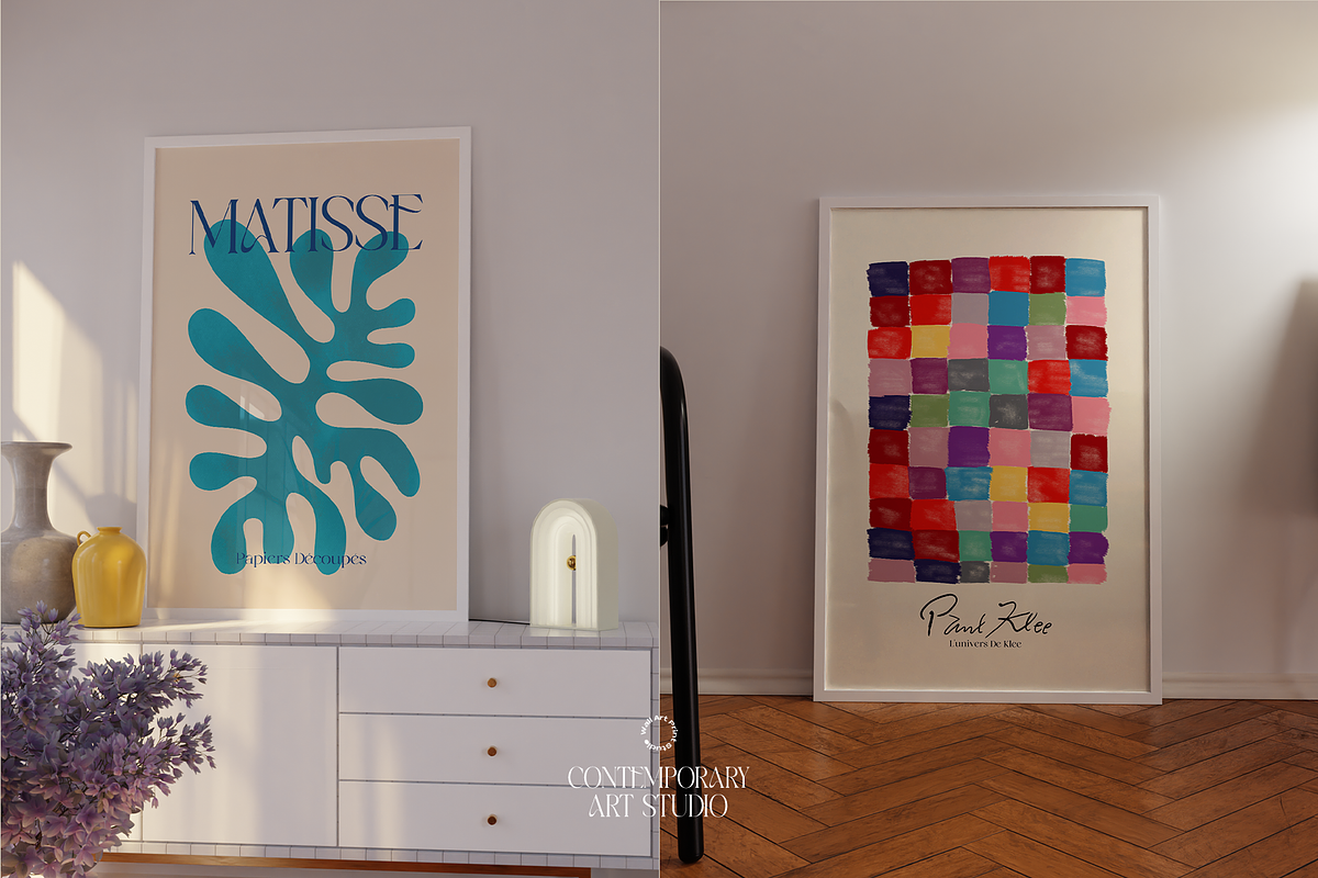 Contemporary Art 1, a Graphic by Wall Art Print Studio (Photo 15 of 19)