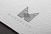 M Logo, a Branding & Logo Template by CAIRON CREATIVESTUDIO (Thumbnail 4 of 5)
