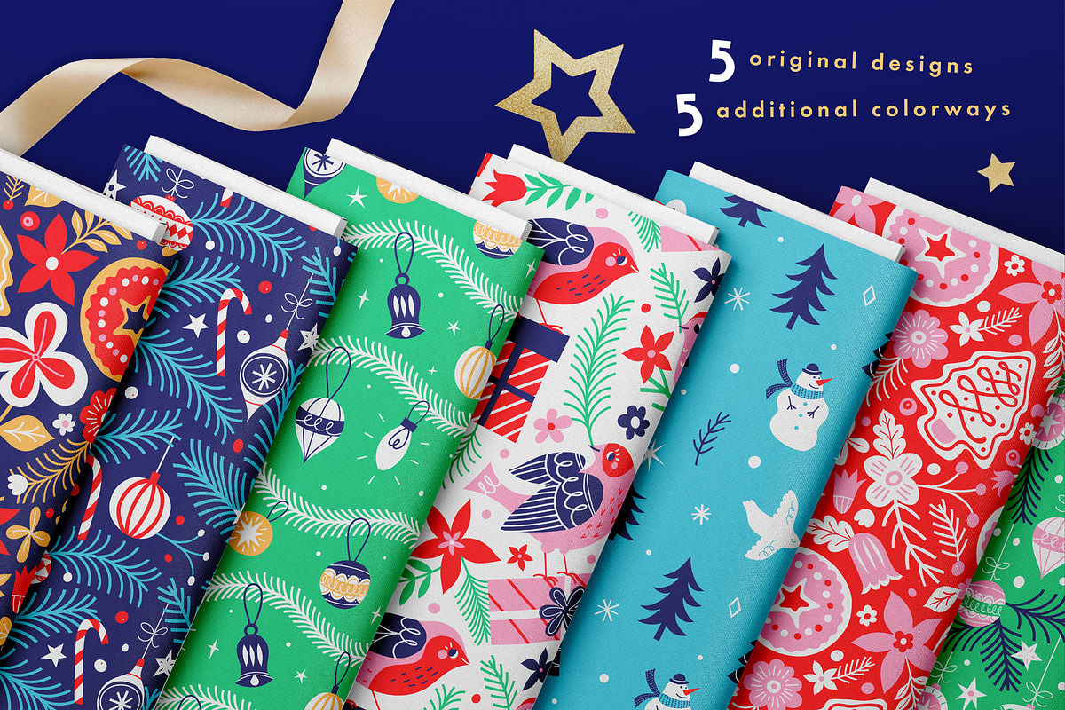 Merry & Bright Graphic Collection, a Seasonal Illustration by rouxsupplyco (Photo 4 of 11)