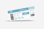 Ticket mockup isolated, a Product Mockup by mahhyud (Thumbnail 4 of 9)