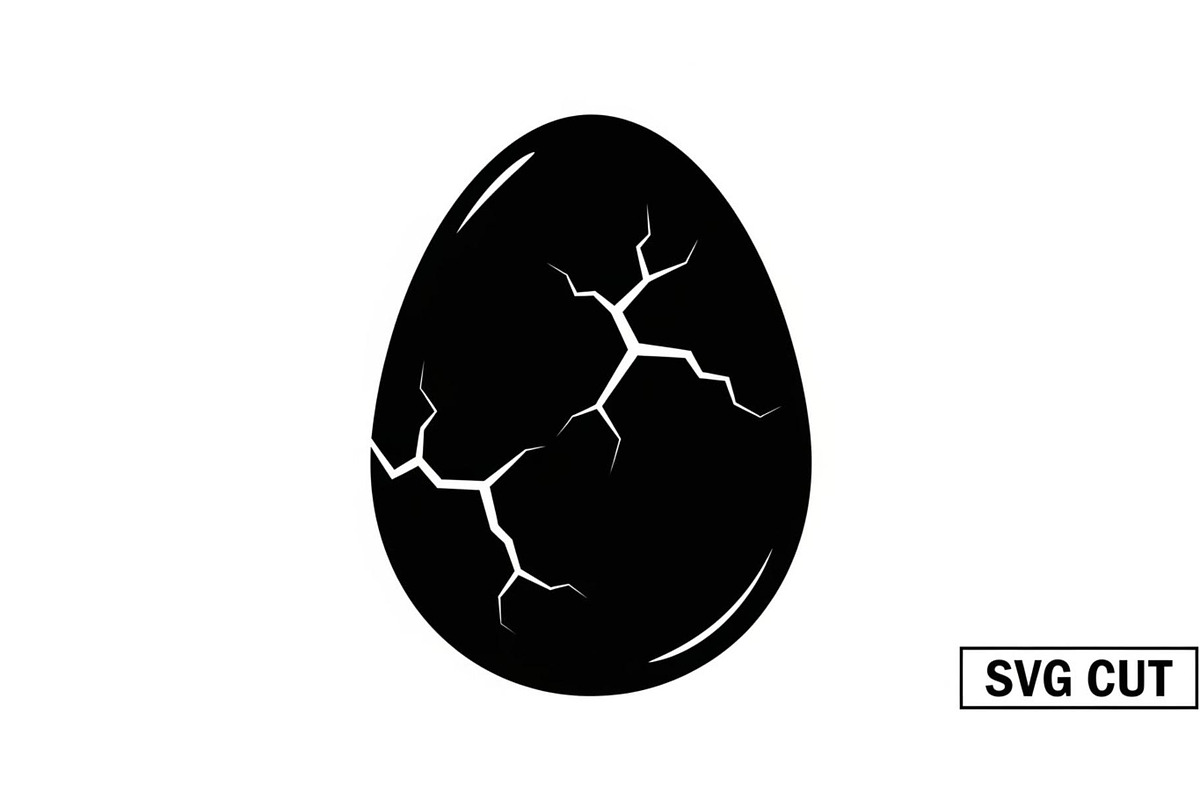 50 Cracked Egg Shell Silhouette, an Illustration by musafir_fashion (Photo 33 of 55)