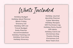 Holiday Planner