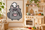 Raccoon Character Bundle, an Animal Illustration by Palau (Thumbnail 6 of 9)