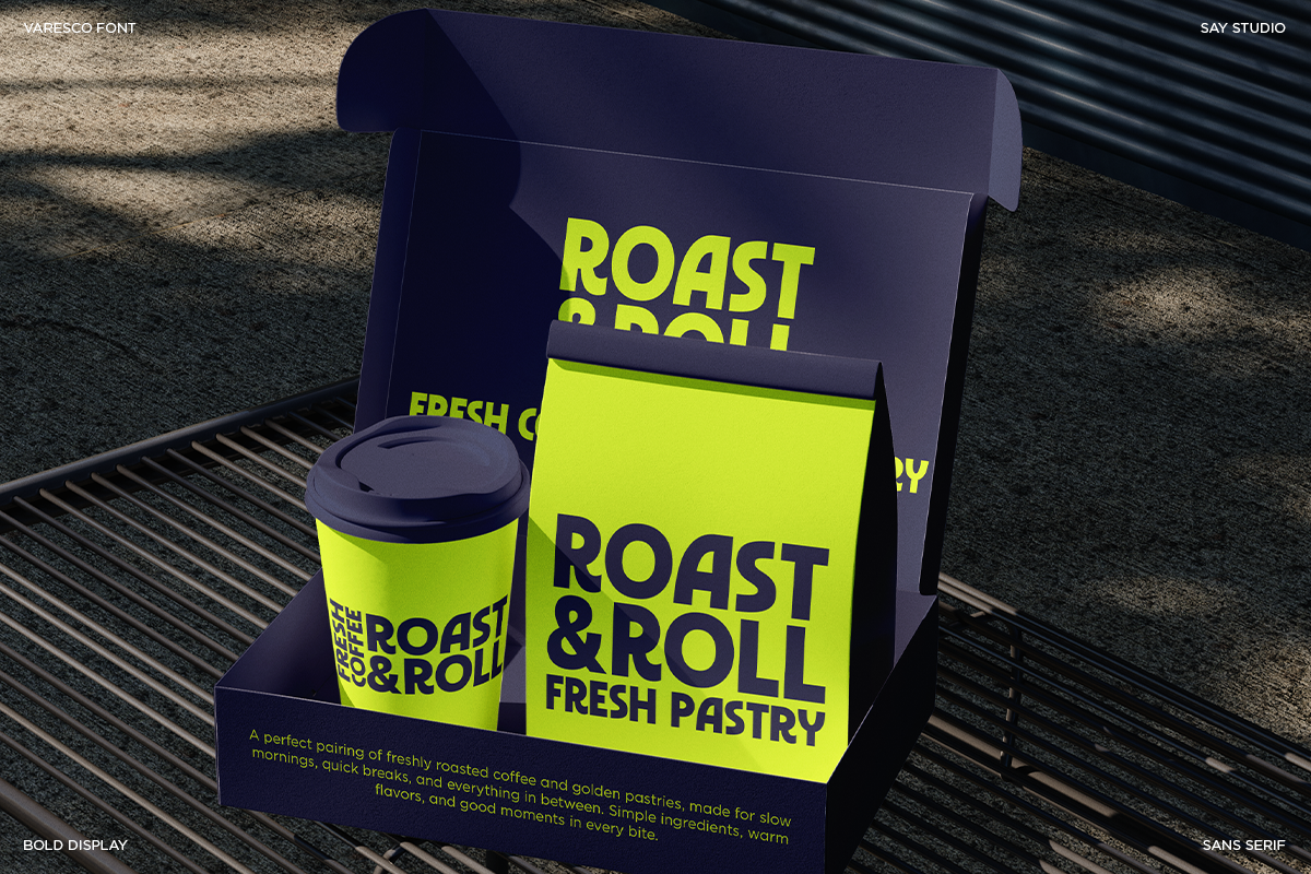 Varesco - Heavy Bold Sans Serif Font, a Sans Serif Font by Say Studio (Photo 5 of 10)