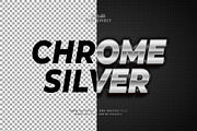 Text Effect Chrome Silver, a Layer Style Add-On by Navy Graphic (Thumbnail 2 of 2)