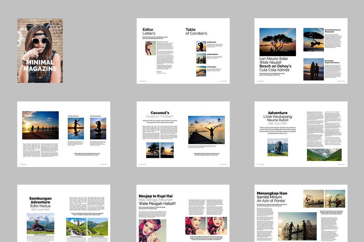 Big Bundle Magazine, a Magazine Template by Firtana (Photo 3 of 7)