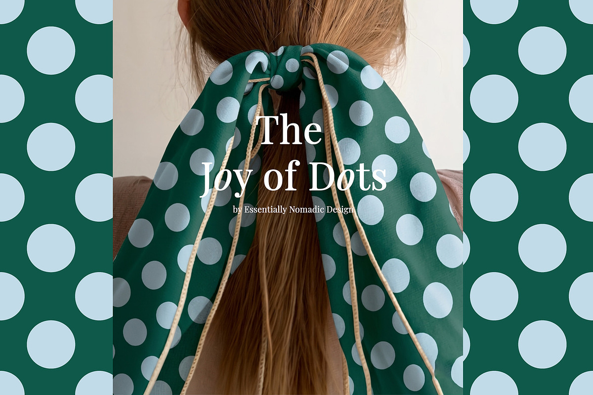 Joy Of Dots: Pattern & Frames, a Pattern Graphic by Essentially Nomadic (Photo 5 of 12)