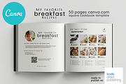 Canva Breakfast Cookbook Template, a Magazine Template by DeLaGranSiete (Thumbnail 3 of 10)