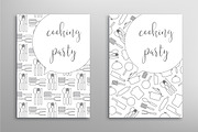 Cooking kitchen patterns, a Pattern Graphic by Yapanda (Thumbnail 2 of 3)