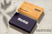 Visiting Card Mockup PSD, an Advertising Mockup by Bruno's Shop (Thumbnail 2 of 4)
