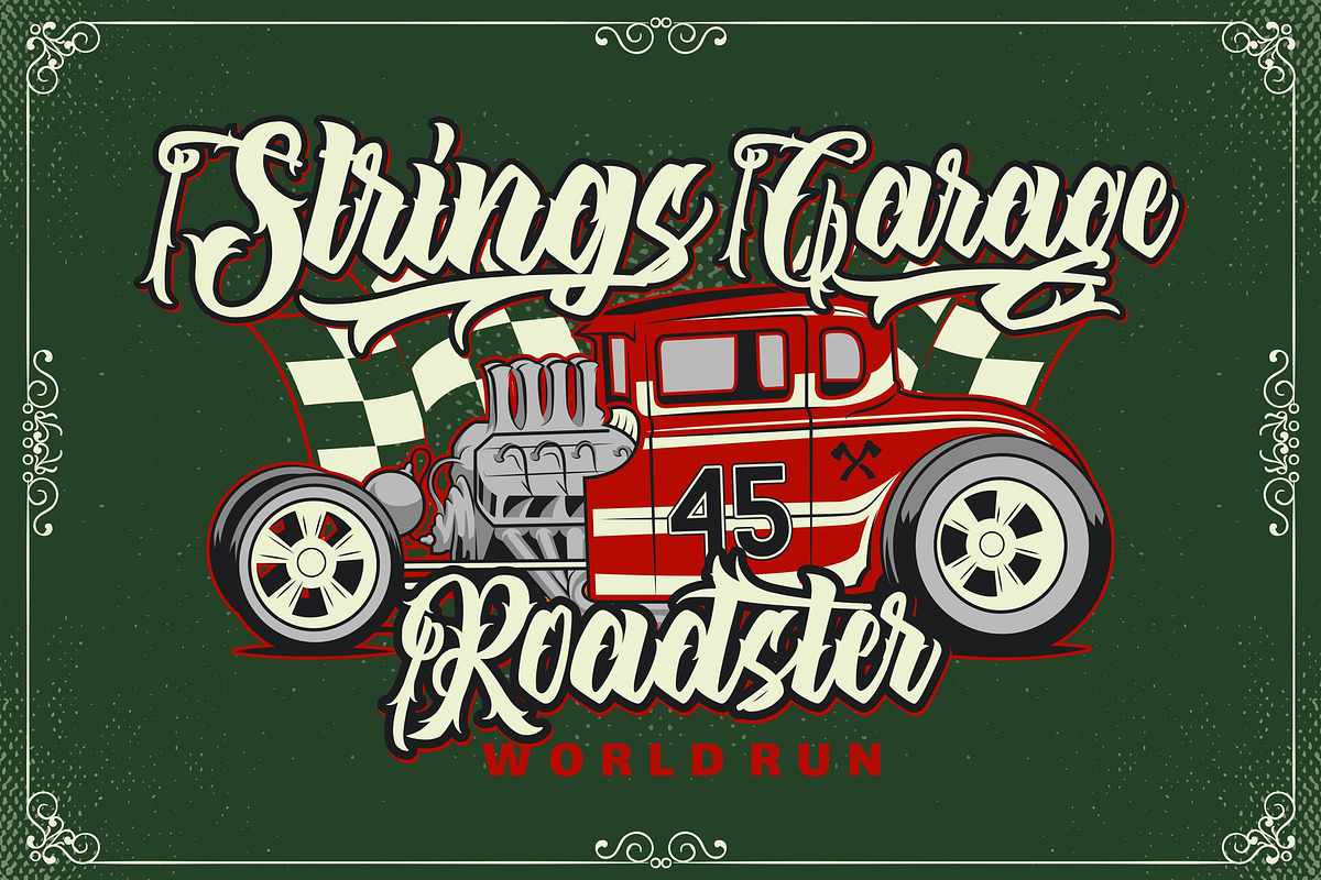 The Lastring - Victorian Font, a Blackletter Font by StringLabs (Photo 6 of 7)