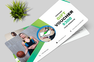 Sports Gift Voucher Design