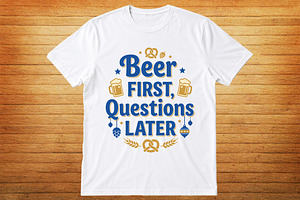 Oktoberfest Beer Party T-Shirt