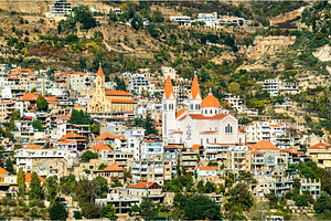 Mar Saba Cathedral and Our Lady of, an Architecture Photo by Leonid Andronov