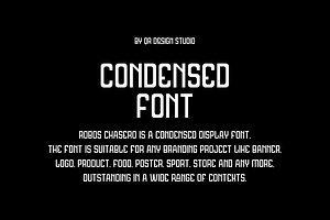 Robos Chasero Tall & Condensed Font