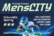 Menscity Futuristic Sporty Sans