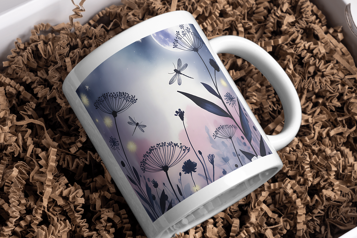 Moonlit Garden Nightscape Background, a Healthcare Illustration by Design Station (Photo 3 of 4)