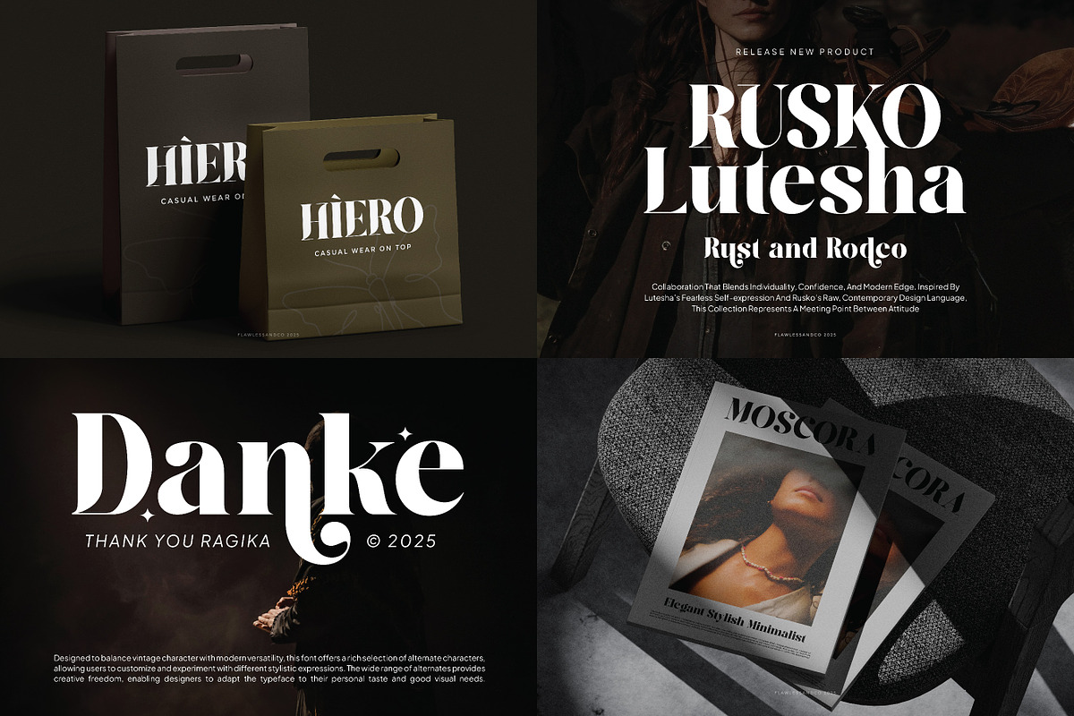 Elegant Modern Serif Font Bundle, a Serif Font by Flawless And Co (Photo 9 of 11)