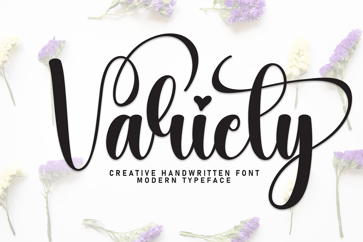 Variety | Script Font, a Handwritten Font by Scratchones (Photo 1 of 9)
