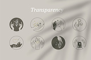 Hand logo element 1#, a Branding & Logo Template by Piixypeach (Thumbnail 2 of 5)