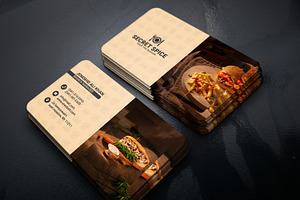 Restaurant / Food Business Card