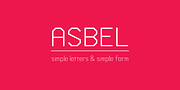 Asbel, a Sans Serif Font by Khaito Gengo (Thumbnail 1 of 5)