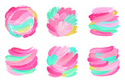 Valentine Brushstroke Elements clipa, an Illustration by Designworld (Thumbnail 4 of 5)