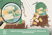 Color Pencil Box – Procreate brushes, a Brush Add-On by Eliza Moreno Illustration (Thumbnail 3 of 4)