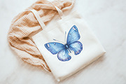 Glitter Butterfly Sublimation Clipar, an Illustration by Watercolor design (Thumbnail 5 of 13)