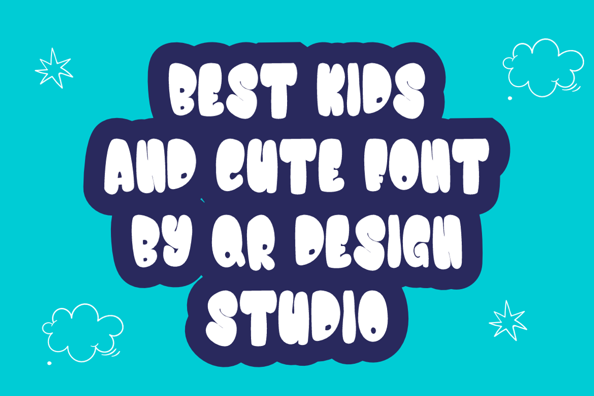 Fancy Smile - Cute Fonts, a Handwritten Font by QR Design Studio (Photo 3 of 7)