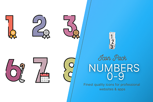 Icon Pack: Number Pack