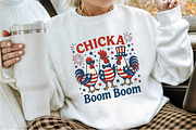Patriotic Chicken USA 4th of July Me, an Illustration by Sublimation Artist (Thumbnail 2 of 9)