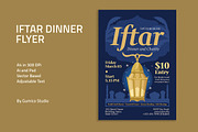 Iftar Dinner Flyer, a Flyer Template by Gumico Studio. (Thumbnail 1 of 3)