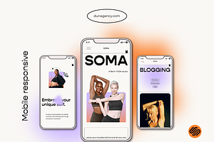 SOMA Coaching Squarespace Template