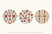 Vintage Christmas Nutcracker Pattern, a Pattern Graphic by Euonia Meraki (Thumbnail 3 of 8)