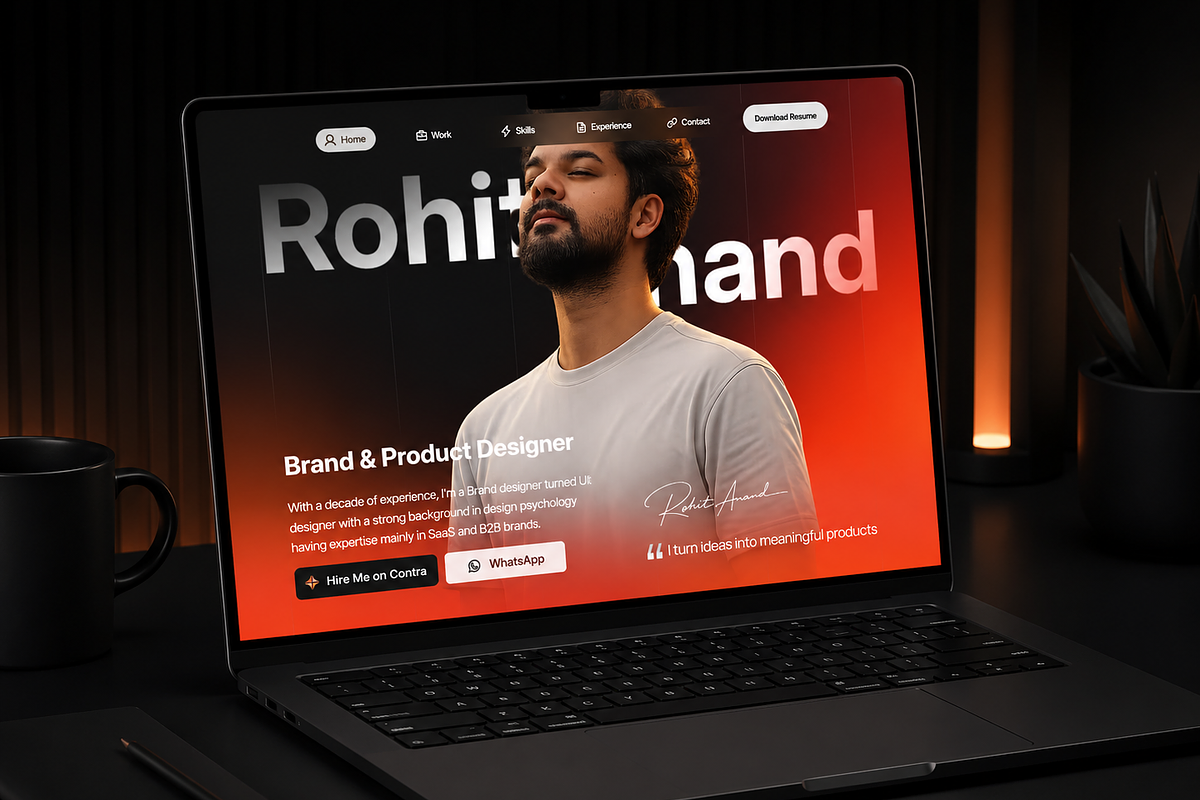 Premium Framer Portfolio Template 1, a Landing Page Template by Graphicuss (Photo 2 of 6)