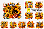 10 Leopard Print Tumbler PNG, a Graphic by Clipart Bloom (Thumbnail 1 of 11)