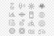 AI and Technology Outline Icon Set, an Outline Icon by Unique Design Team (Thumbnail 2 of 3)