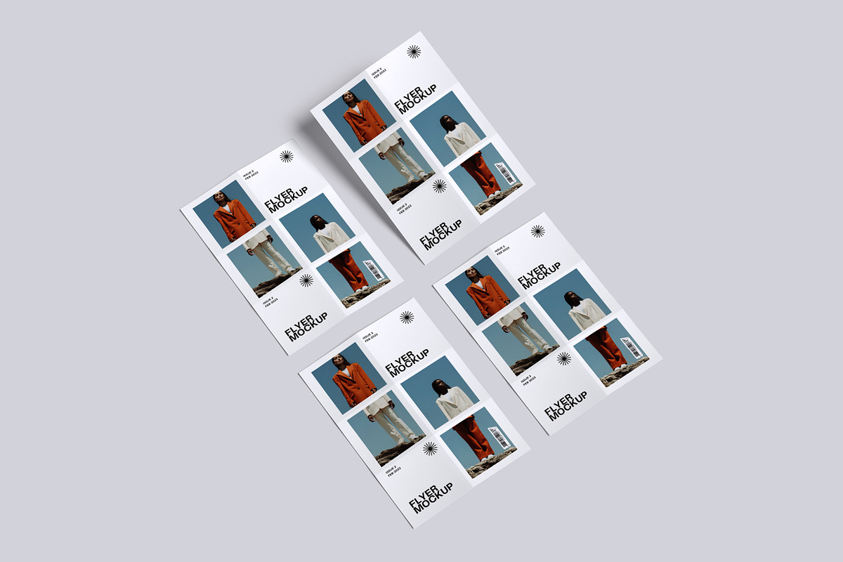 A4 Flyer Mockup, a Product Mockup by Riel Concept (Photo 4 of 4)