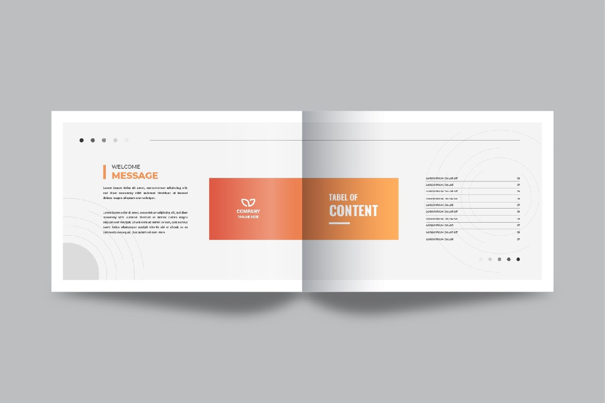 Landscape brand guideline brochure, a Brochure Template by Pavel_design (Photo 4 of 14)