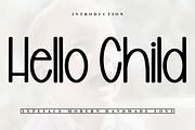 Hello Child, a Serif Font by InermediaSTUDIO (Thumbnail 1 of 7)