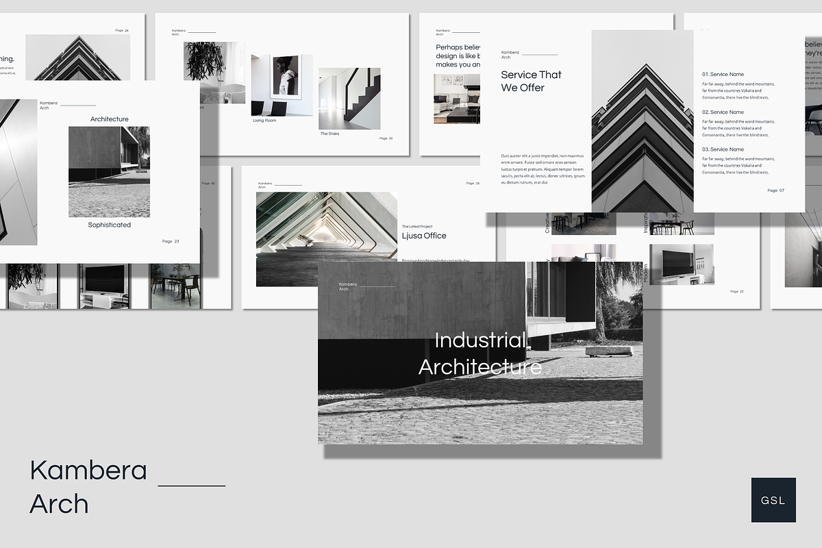 Kambera - Google Slides Template, a Presentation Template by deasign (Photo 1 of 14)