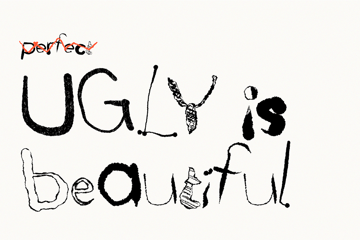 Ragtag - Messy Hand-Lettered Font, a Handwritten Font by Lilithcollageart (Photo 6 of 9)