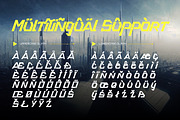 Omnitrinx - Cyberpunk Font, a Sans Serif Font by Dhabee (Thumbnail 2 of 14)